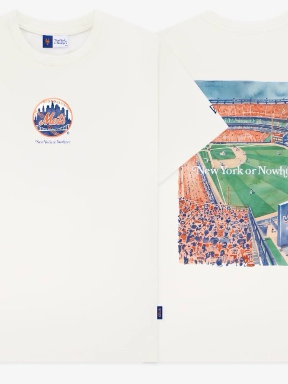NYON x Mets Watercolor T-Shirt | New York or Nowhere | NWT